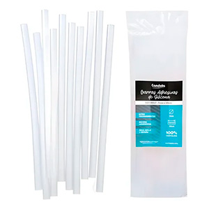 Barras de silicona 11 mm. * 30 cm.  x 17 un.